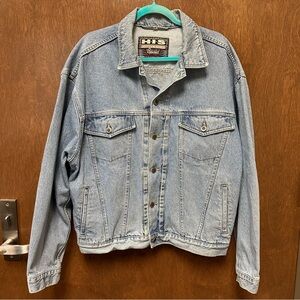 Henry I Siegel vintage 80s 90s Jean jacket size XL - denim retro